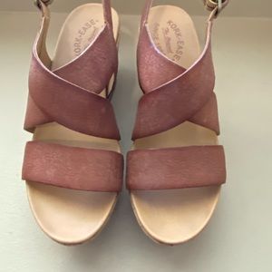 Kork ease sandals, size 8